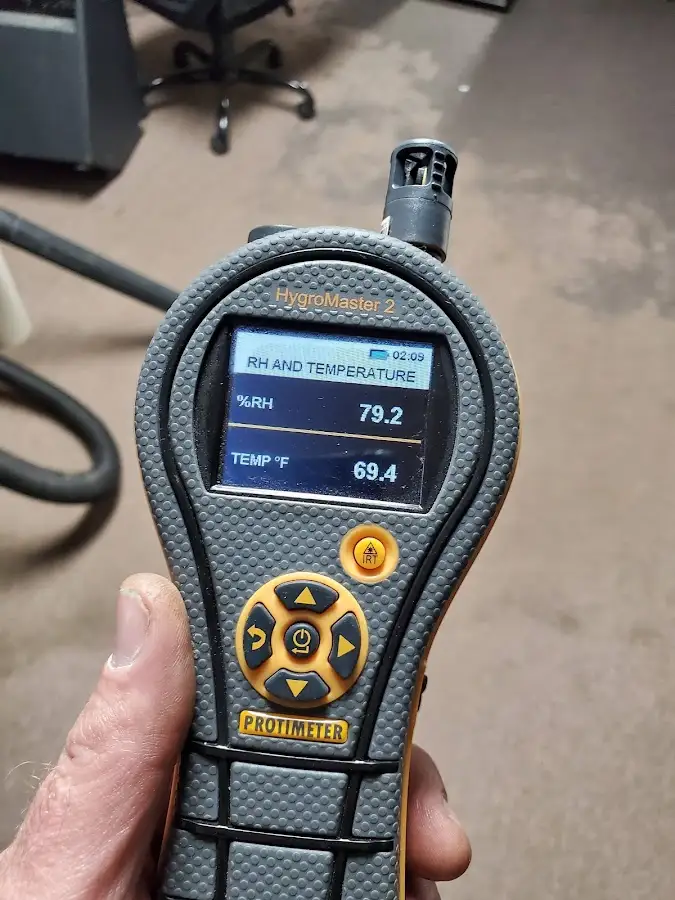 Moisture meter humidity assessment for Fire & Smoke Damage Restoration in Agoura Hills