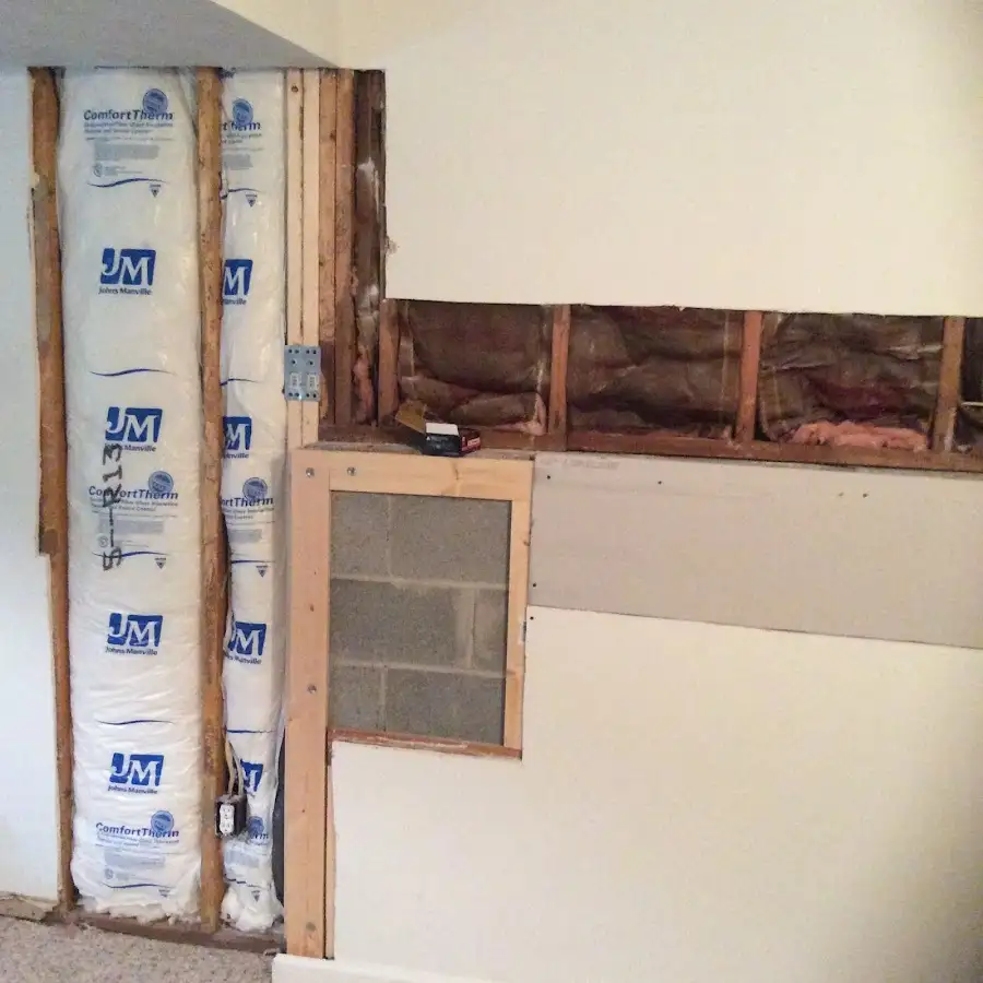 Wall insulation replacement during Structural Drying in Agoura Hills